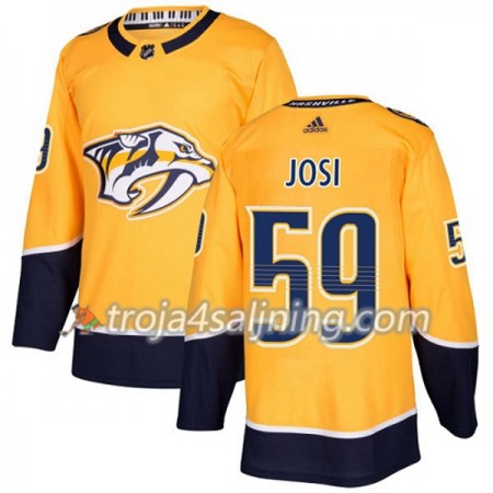 Nashville Predators tröja Roman Josi 59 Adidas 2017-2018 Guld Authentic - NHL Tröjor Herr Nashville Predators tröja Roman Josi 59 Adidas 2017-2018 Guld Authentic - NHL Tröjor Herr